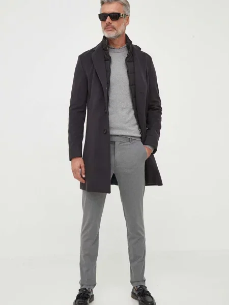 Barbour svetr pánský PIMA šedý