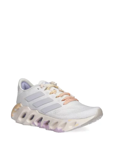 Trening Adidas alergare cu glugă cu broderie gri