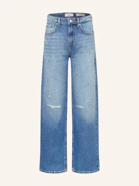 Guess Džíny Střihu Let oflw corn flower blue modré