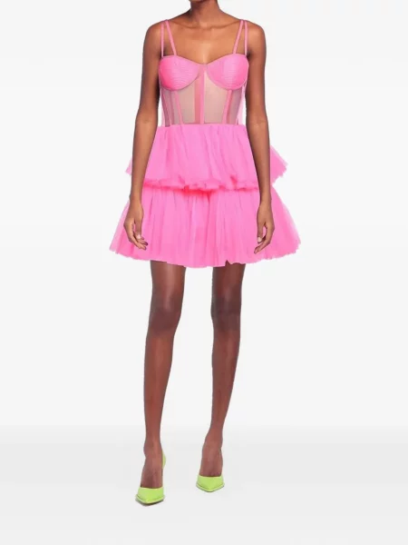 Rochie mini 1913 Dresscode din tul roz