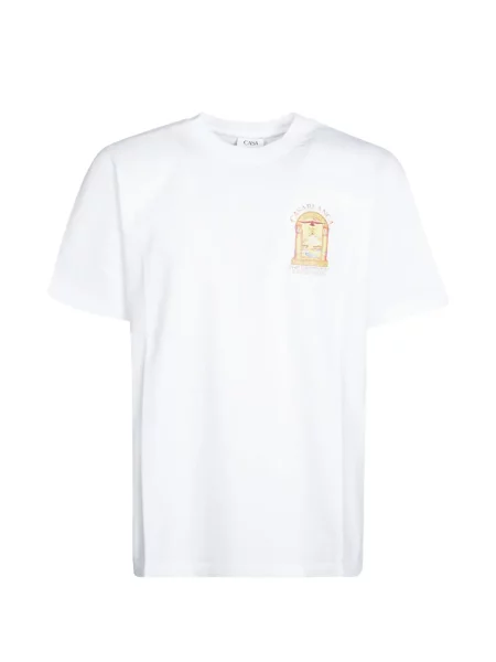 Tricou Casablanca cu imagine alb