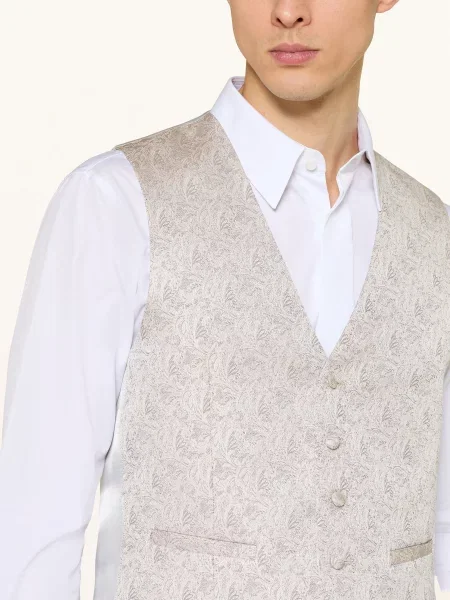 Wilvorst Sako Extra Slim Fit beige gem. béžové