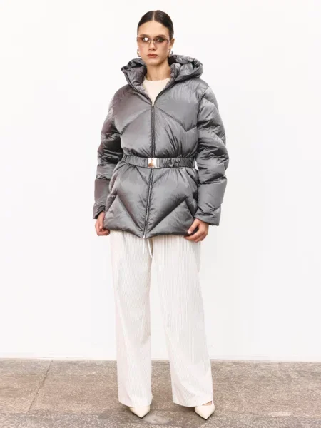 Пуховик MARCHI сірий