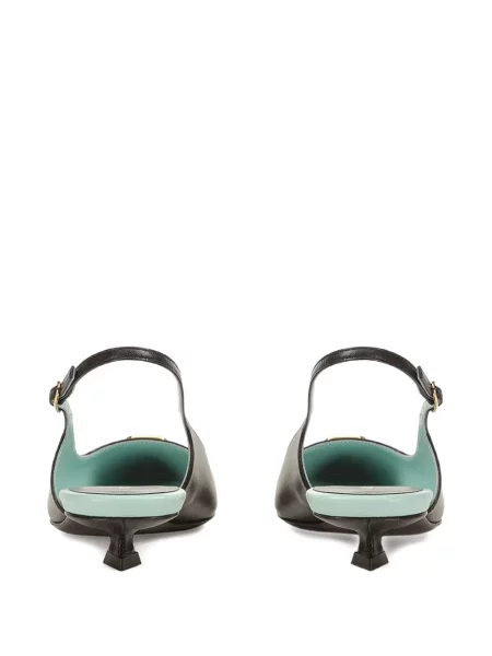 Sandale Sergio Rossi slingback negru