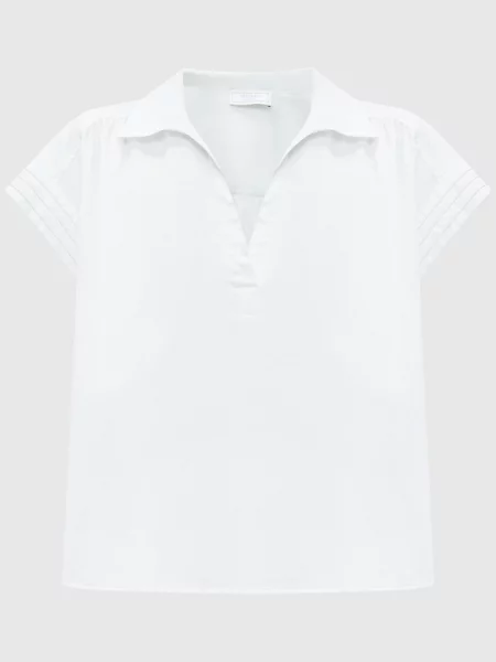 Блуза з ланцюжком моніль Peserico блакитна