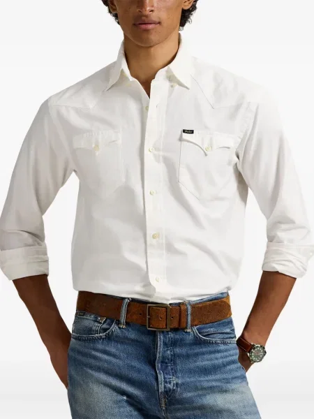 Μικρός κασκέτο Polo Ralph Lauren με χαμηλή μέση υφαίνω διαγωνίως πράσινο