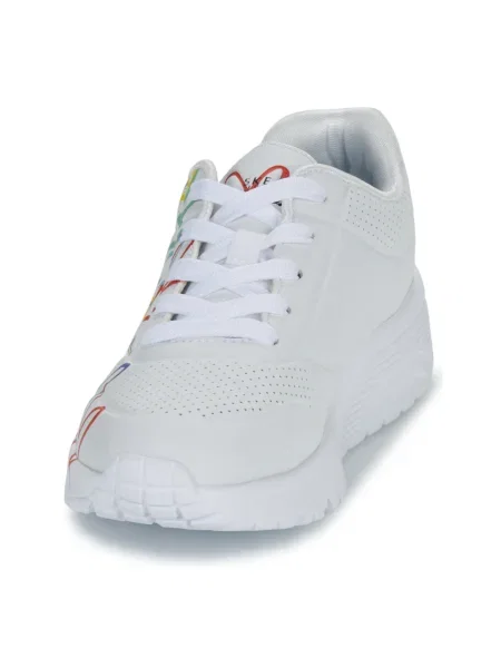 Pantofi copii Skechers alb