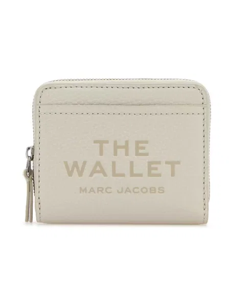 Portfel Marc Jacobs skórzany biały