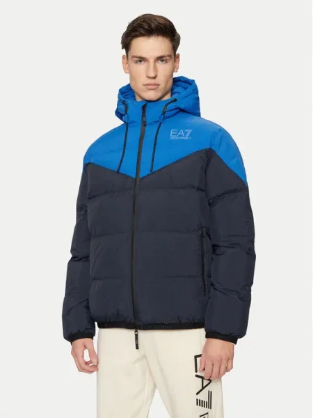 Emporio Armani Geacă de iarnă PNDOZ Bleumarin