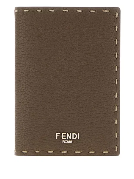 Portofel Fendi din piele maro