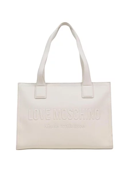 Kabelka LOVE MOSCHINO bílá