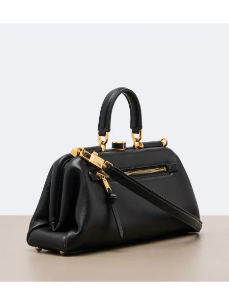 Top Dolce&gabbana din piele negru