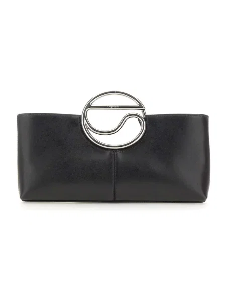 Coperni C Clutch kopertówka skórzana czarna