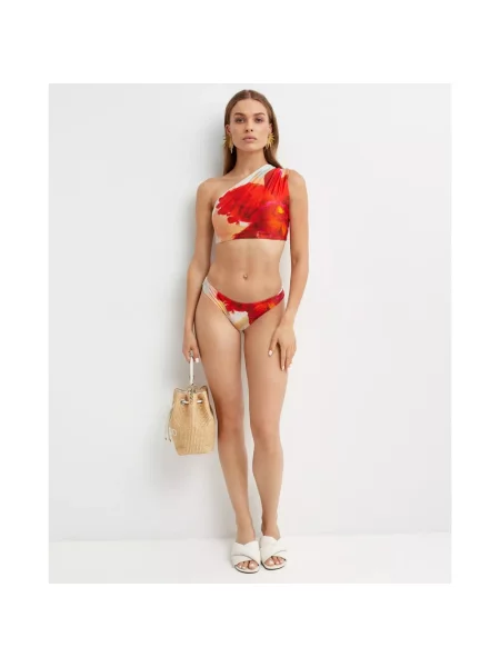 Lniany top Lenny Niemeyer na jednym ramieniu