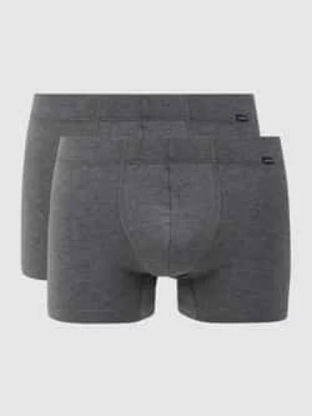 Hanro Bokserki Cotton Essentials 2 Szt. grau szare