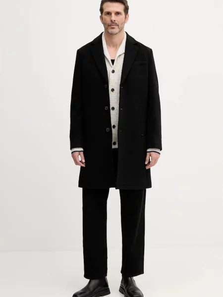 Пальто з додаванням вовни Liu Jo чорний