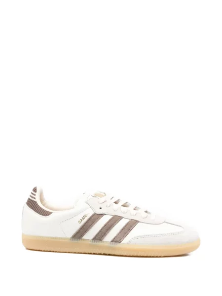 Sneakerși Adidas Samba cu dungi cu glugă albastru