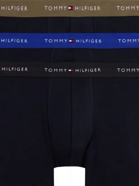 Boxeri Tommy Hilfiger cu autograf negru
