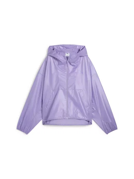 Вітровка PUMA Oversized Uv Wind Jacket комбінований верх фіолетовий