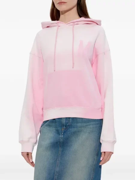 Hanorac cu glugă Moschino roz