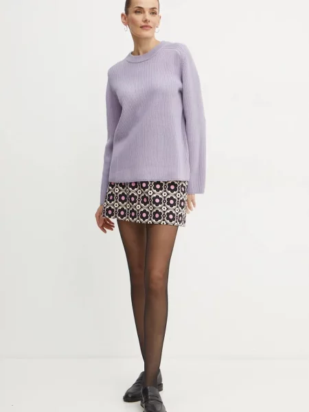 MICHAEL Michael Kors pulover de lana violet
