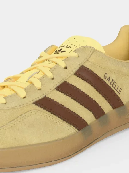 ADIDAS ORIGINALS Nízke tenisky Gazelle tmavohnedá / horčicová žltá