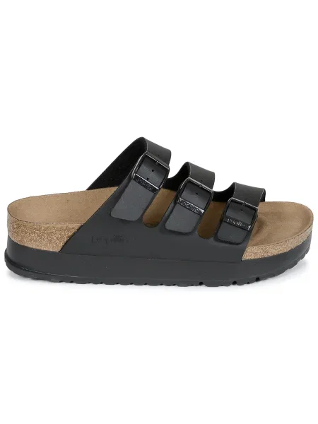 Tenisky Birkenstock na platforme čierna