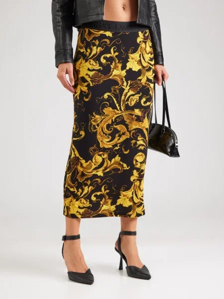 Versace Jeans Couture Puzdrová sukňa čierna
