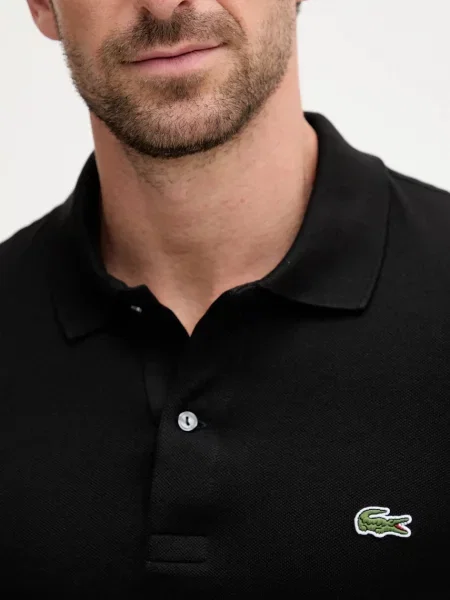Лонгслів Lacoste однотонний зелений