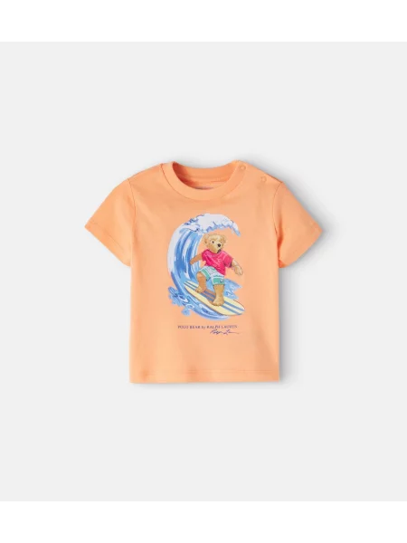 Gyerek pólóing Polo Ralph Lauren narancsszínű