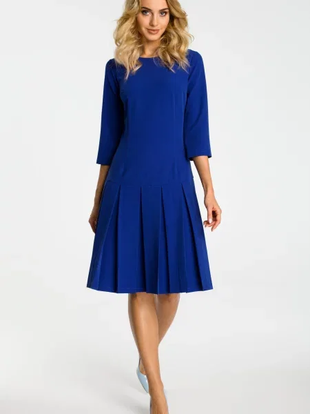 Sukienka midi Made Of Emotion niebieska