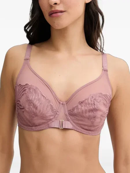 Sutien Chantelle cu model floral roz