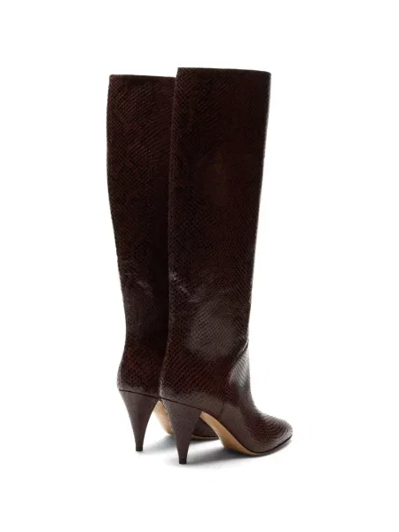 Botine Casadei cu imagine maro
