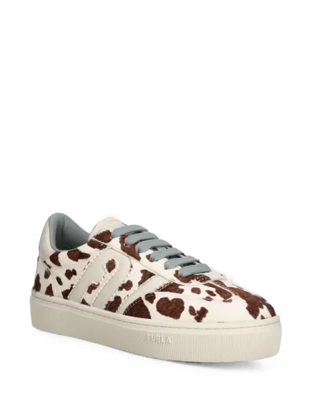 Sneakerși Furla cu platformă cu imagine