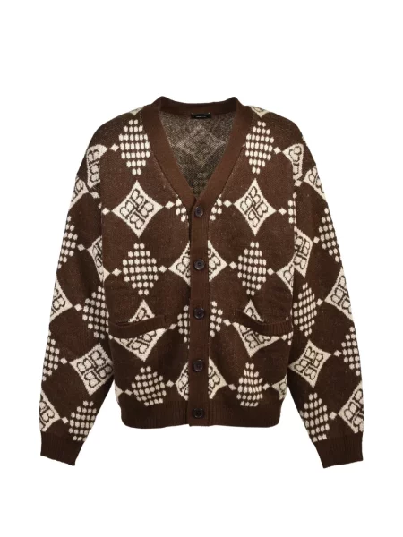 Cardigan Breath tricotate maro