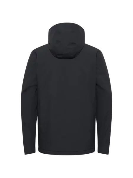 Jakna Jack Wolfskin s printom crna