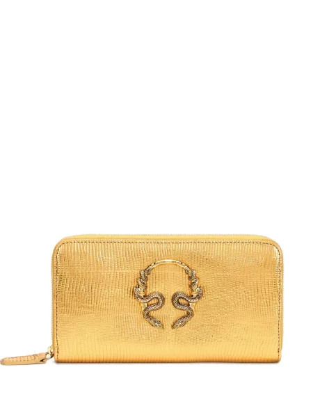 Portfel Roberto Cavalli złoty