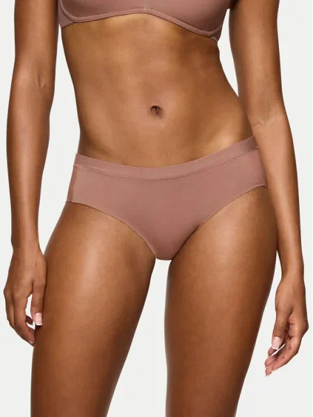 Triumph Класически дамски бикини Smart Natural кафяв