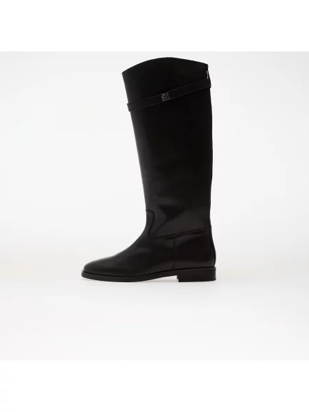Сникърси Steve Madden Novi Black Leather EUR 37 черно