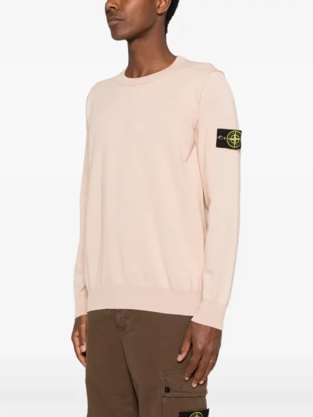 Majica s kapuljačom Stone Island kamenje ružičasta