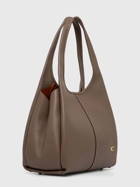 Rucsac Coach din piele maro