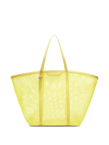 Geantă shopper The Attico galben