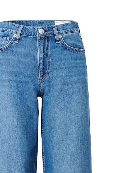 Széles szárú farmer Rag & Bone kék