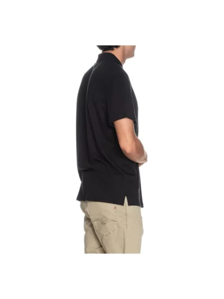Calvin Klein polo gładki czarny