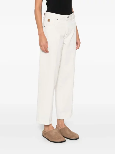 Cropp pantaloni Jacob Cohën alb