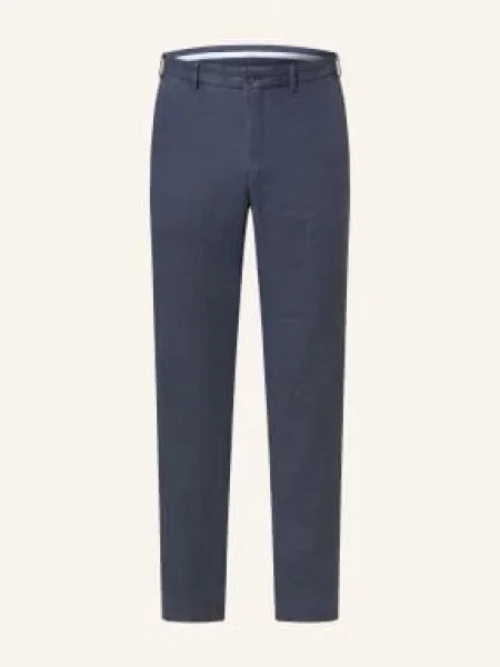 Hiltl Spodnie Chino O Regularnym Kroju blau granatowe