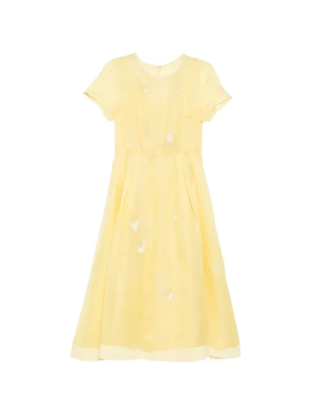 Rochie midi Shiatzy Chen galben