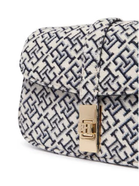 Jacquard ogrlica Tommy Hilfiger bijela