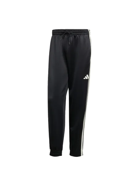 ADIDAS SPORTSWEAR Pantaloni sport Stadium negru alb