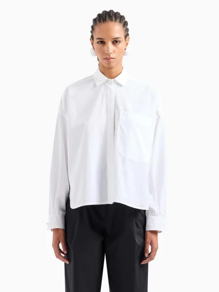 Рубашка Emporio Armani белая